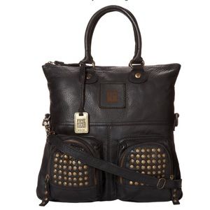 Excellent condition black frye Brooke purse