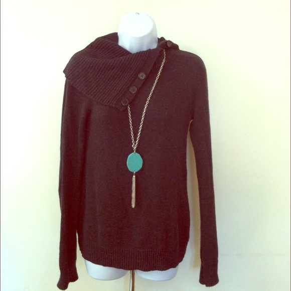 Gap gray turtleneck sweater