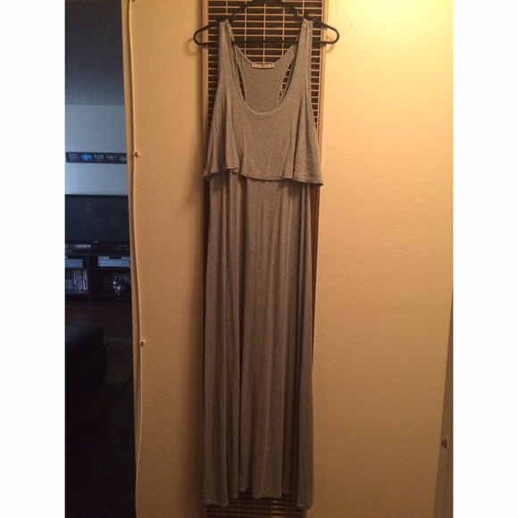 Grey maxi dress