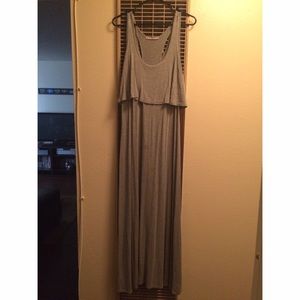 Grey maxi dress