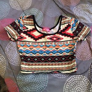 Tribal Crop Top