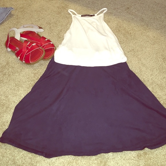 NAVY BLUE SKATER SKIRT