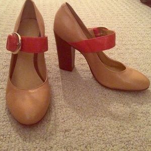 Nine West Colorblock Heels