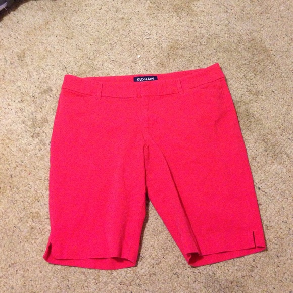 vibrant red (it looks fuchsia in the photo)