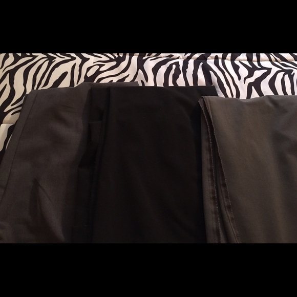 Three pairs of Dress Barn pants - Size 16 tall