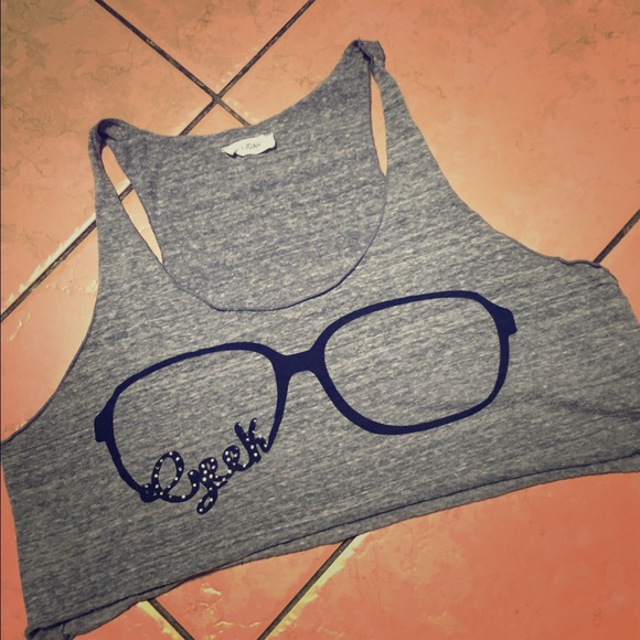 Geek crop top