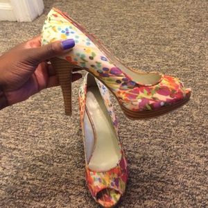 Multi-colored Heels