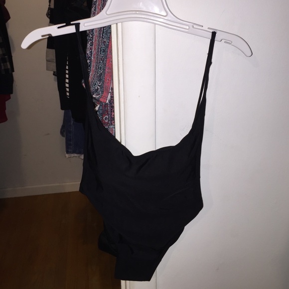 Backless Low cut side bodysuit/one piece