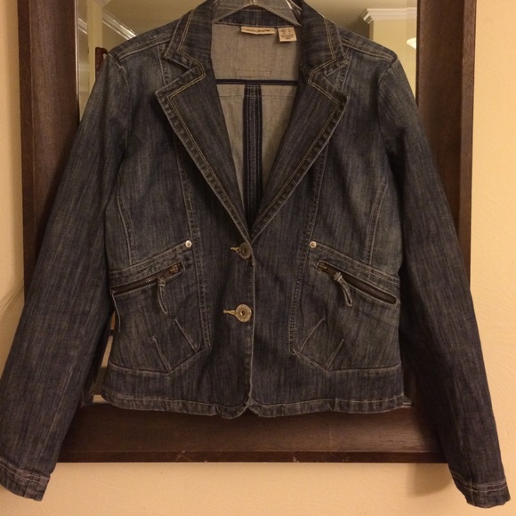 Donna Karan Jean Jacket