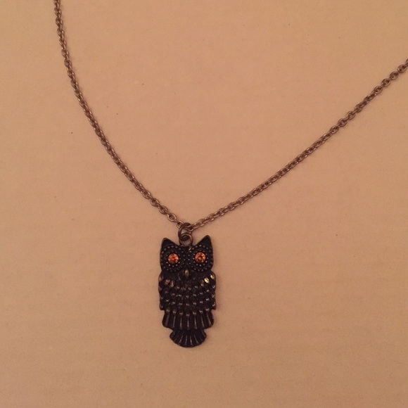 Hipster owl necklace - Picture 1 of 1