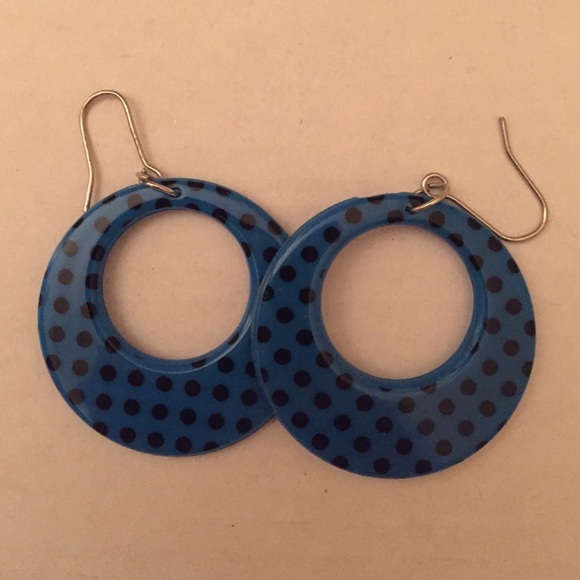 Polka dot earrings - Picture 1 of 1