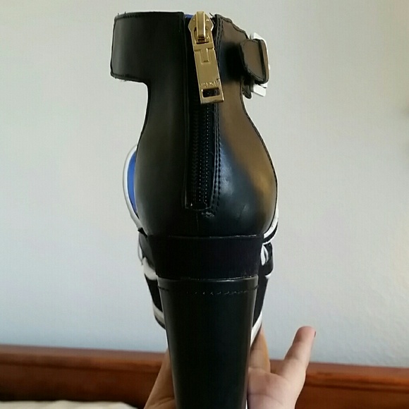 Navy Blue Tommy Hilfiger Wedges - Picture 4 of 4