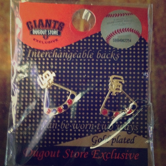 Sf Giants hidden gem earrings