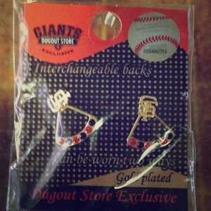 Sf Giants hidden gem earrings