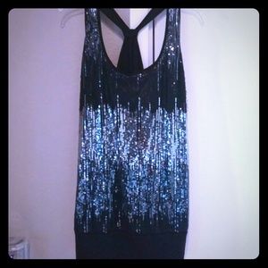 Black Sequence Dress