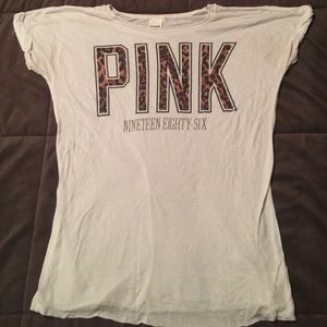 Size large VS Pink shirt