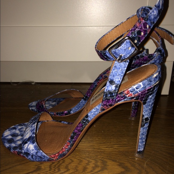 Steve Madden Snake Print Multi Heel - Picture 3 of 4