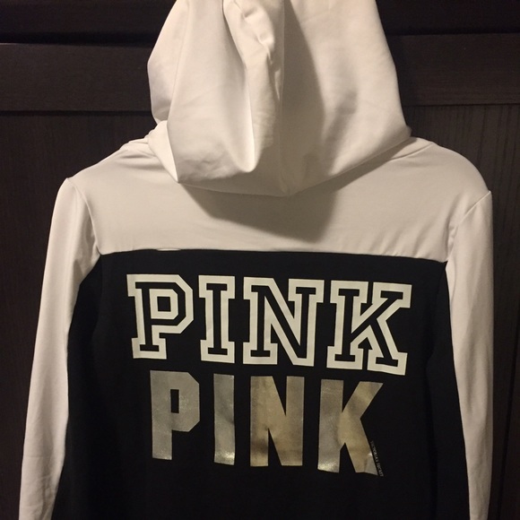 Victoria's Secret pink zip up hoodie