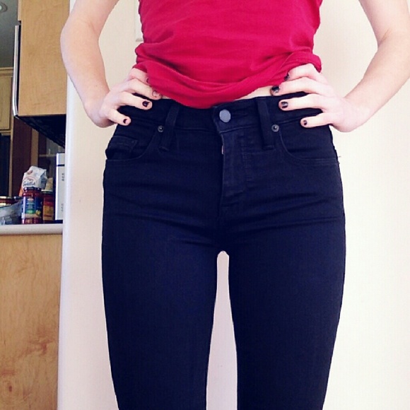 Genetic Denim Black Skinny Jeans