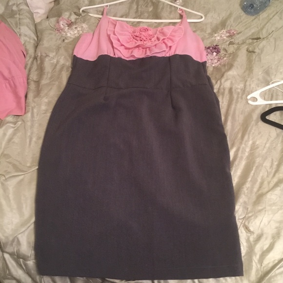Knee length with flower on top
