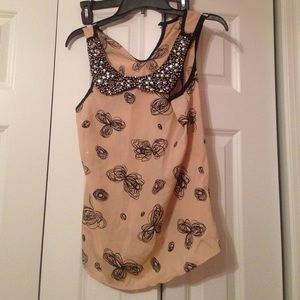Dressy tank top blouse