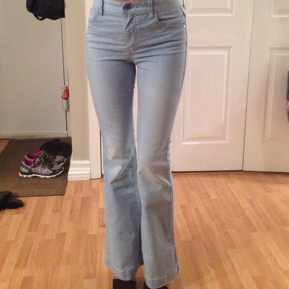 Flared jeans