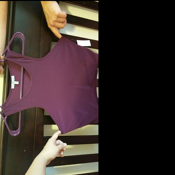 NWT Charlotte Russe crop top.