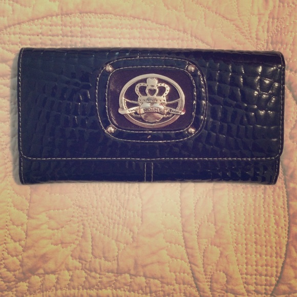 Black Patent Wallet