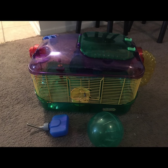 💰✨SOLD!! ✨💰hamster cage and accessories