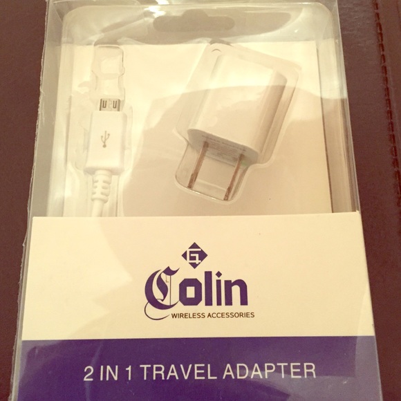 2 in 1 travel adapter compatible Samsung