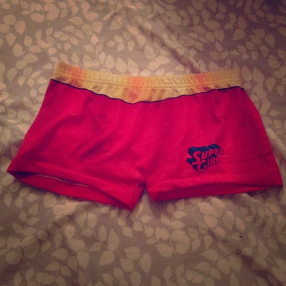 Cute Super Girl Bedroom Shorts