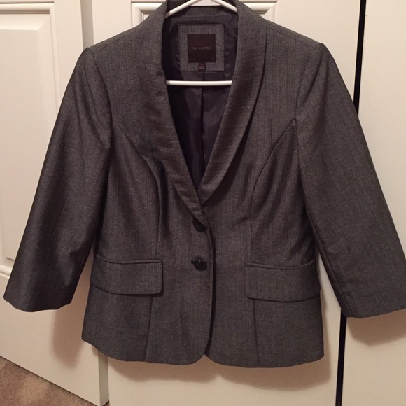 The limited gray blazer