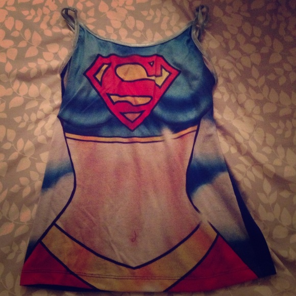 Cute Super Girl Tank