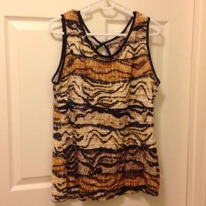 🎀Blousy tank top with shimmer