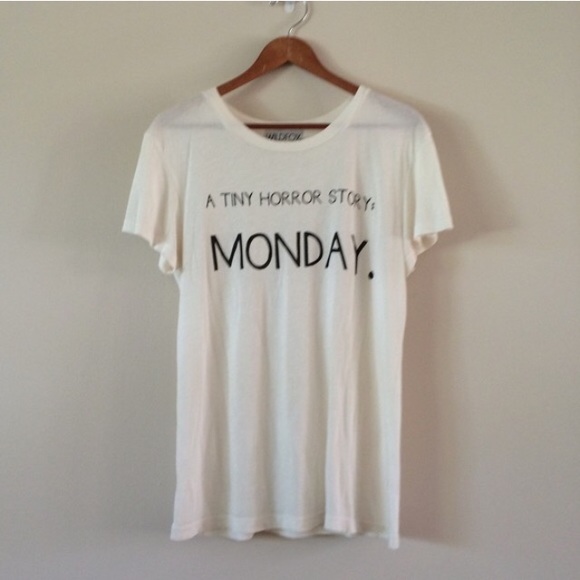 Wildfox Tops - Tiny Horror Story Tee