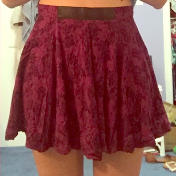 Adorable floral skirt!