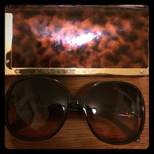 Tory Burch Oversized Sunglasses with case