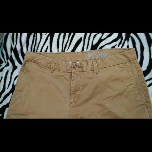 Boot-Cut Khaki Pants. - Picture 2 of 4