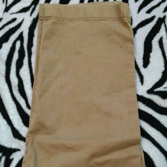 Boot-Cut Khaki Pants. - Picture 4 of 4