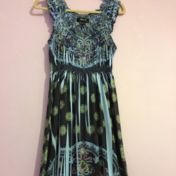 Graphic Maxi Dress