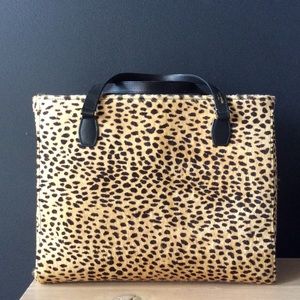 Calf Hide Leopard Kate Spade Tote. | Vintage