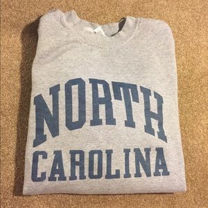 North Carolina sweatshirt