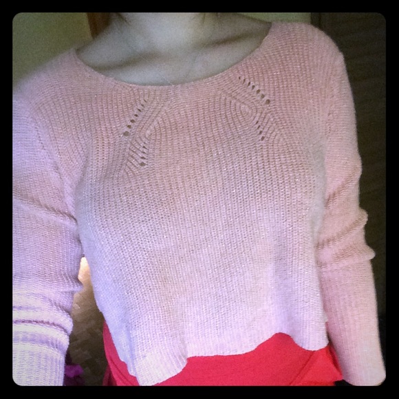 Crop sweater