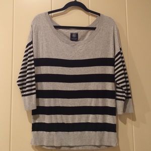 Grey and Black light-weight sweater