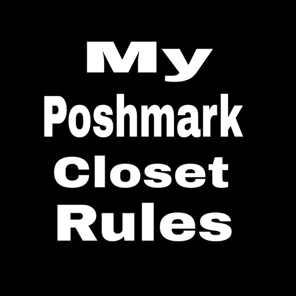 My Rules To My Closet