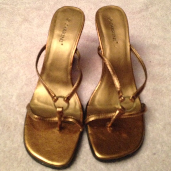 😍Reduced😍-Bronze sandels