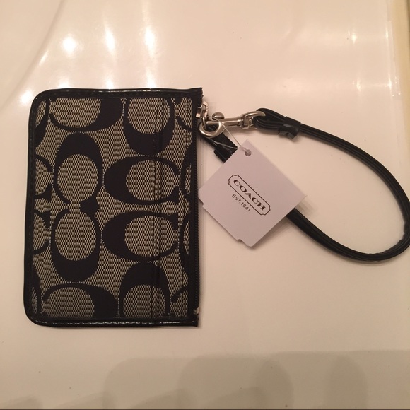Coach keychain wallet