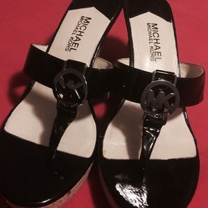 Black, Michael kors, sandal!!