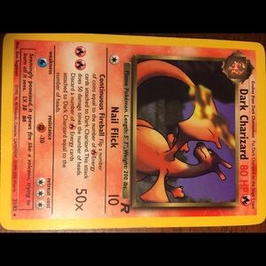 Dark Charizard Pokemon Trading Card