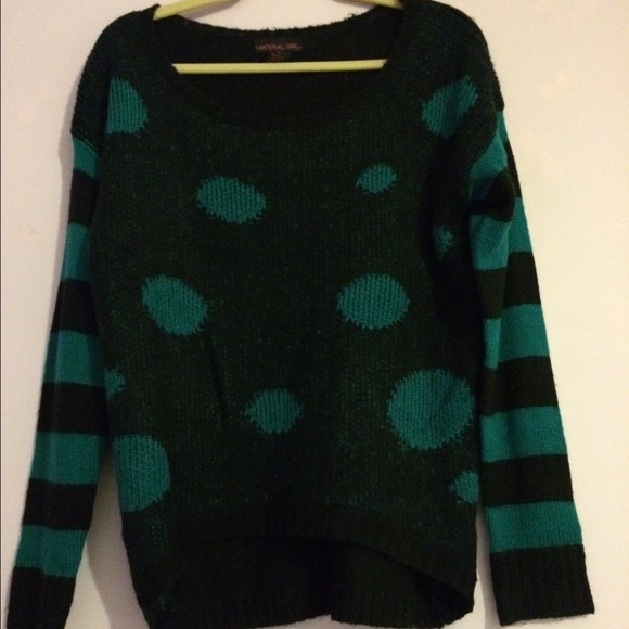 Black and Green sweater